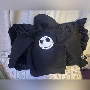 Jack skellington 5 - 6 yrs unisex hoodie Xmas nightmare top kids child Hot